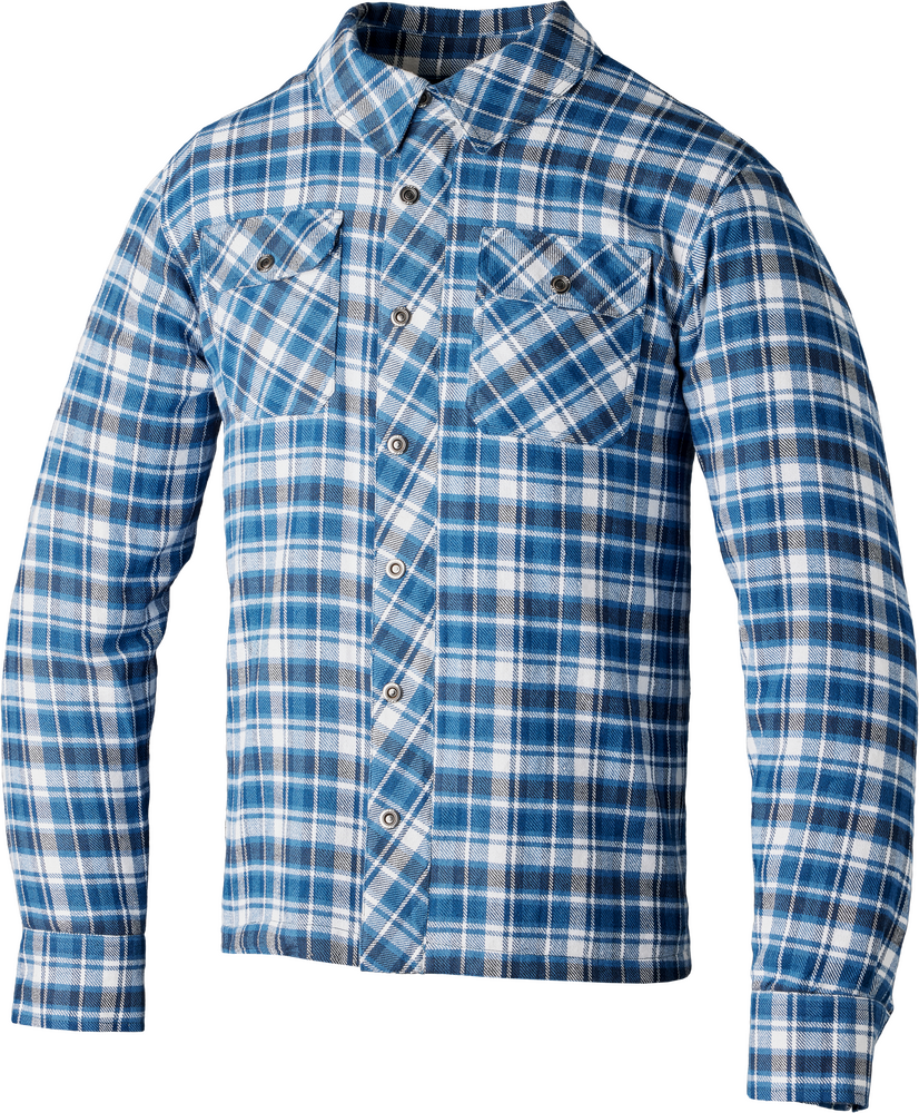 Rst Kevlar Lumberjack CE Shirts — Blue/Grey