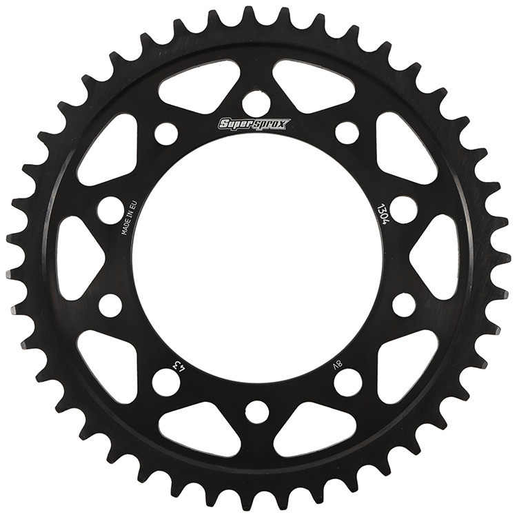 SUPERSPROX REAR EDGE SPROCKET STEEL 43T-525 BLK HON/YAM