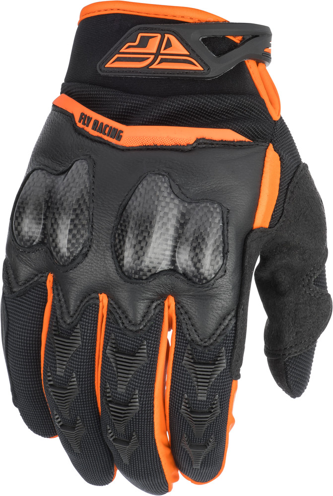 FLY RACING PATROL XC GLOVES ORANGE/BLACK SZ 09