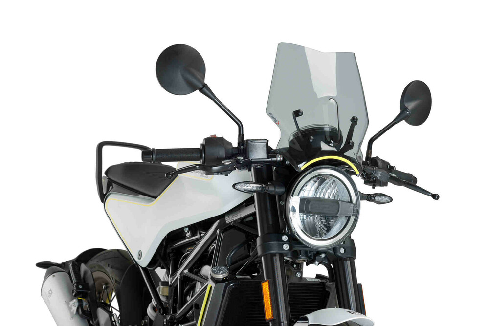 PUIG WINDSCREEN NAKED NEW GEN SPORT SMOKE HUS