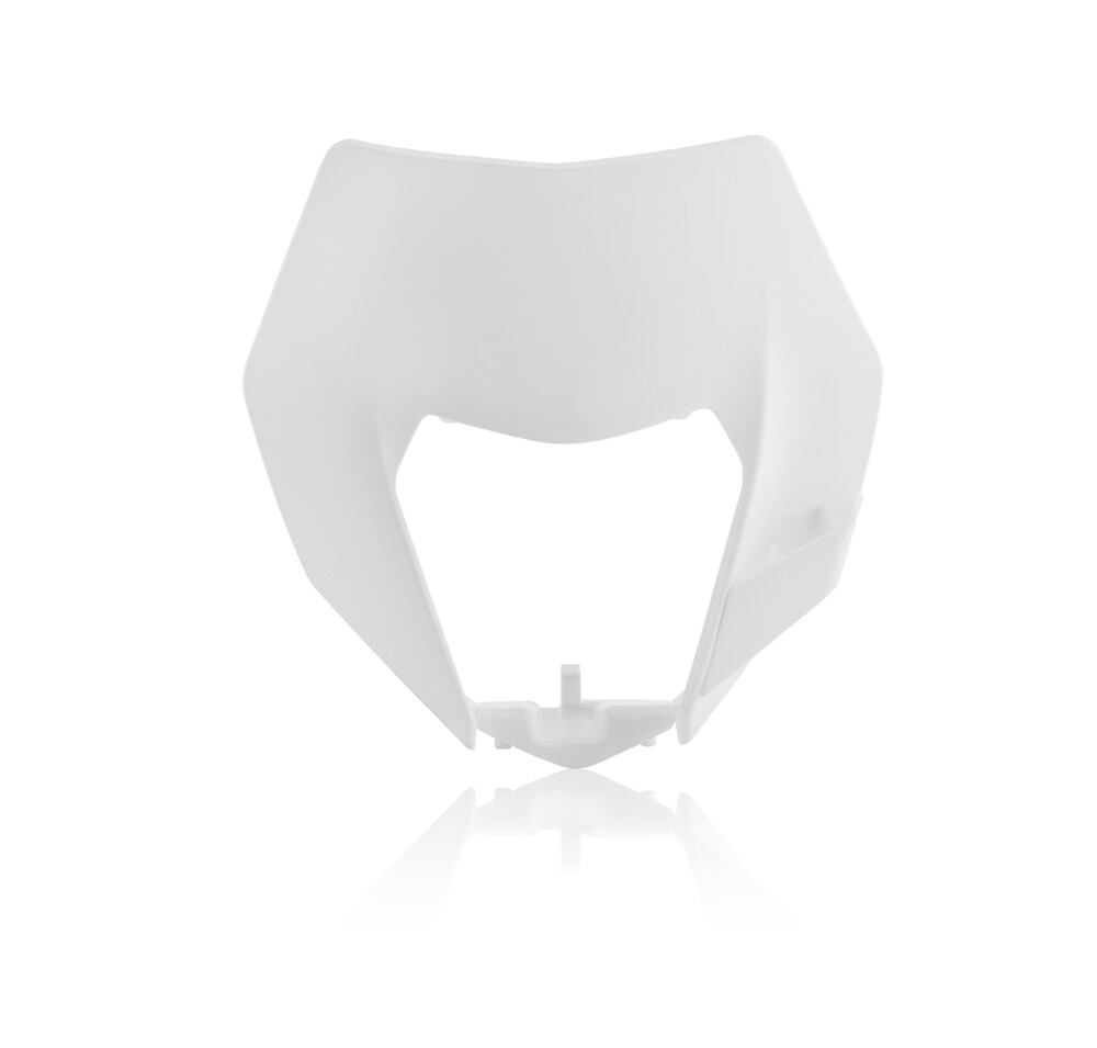 ACERBIS FRONT HEADLIGHT MASK WHITE