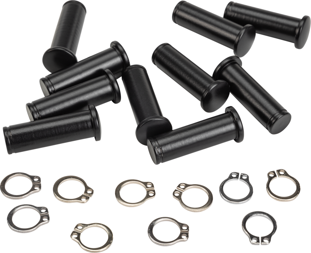 Harddrive Lever Pin & Circlip Clutch `08-20 Flh Black