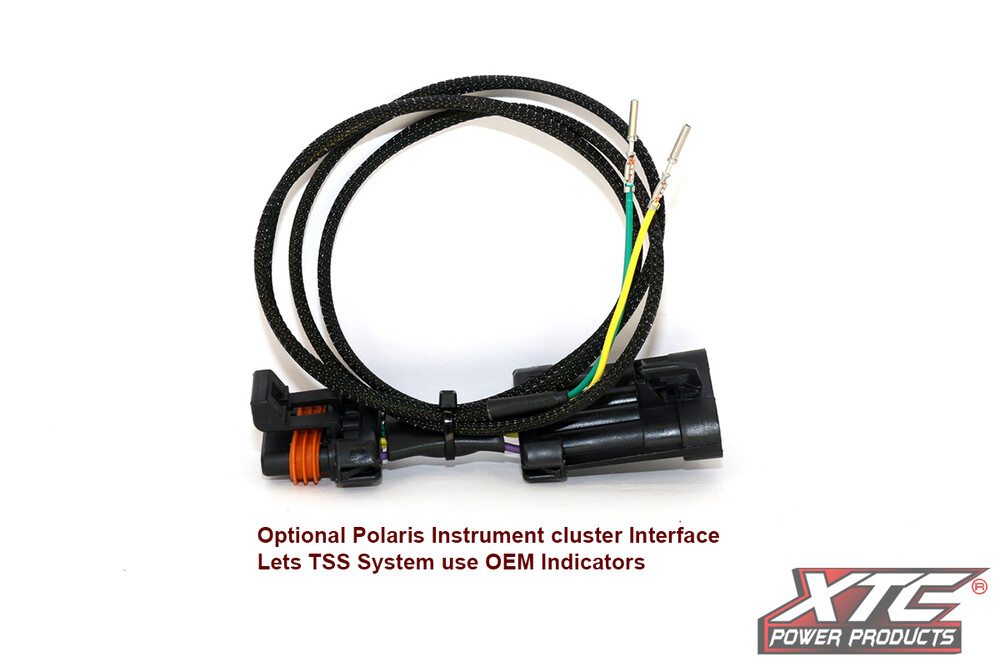 XTC Power Products Turn Signal Instrument Cluster Harness Polaris RZR / Ranger / General 2014-2022