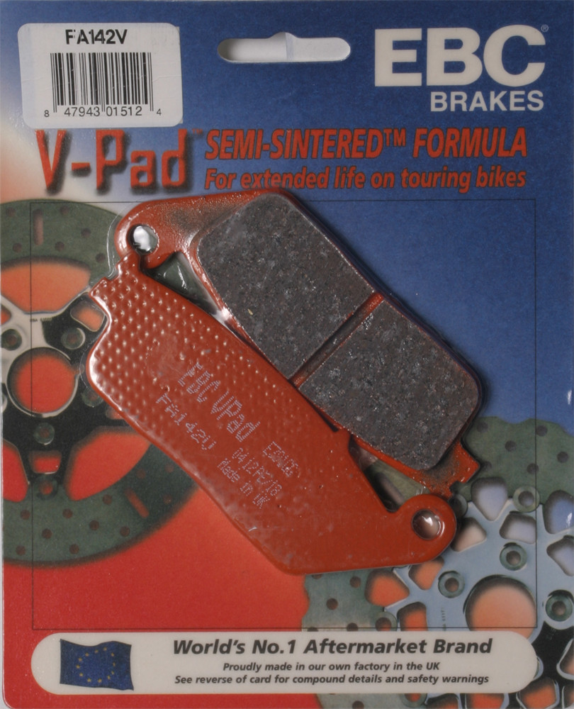 EBC FA142V Semi-Sintered Front Brake Pads