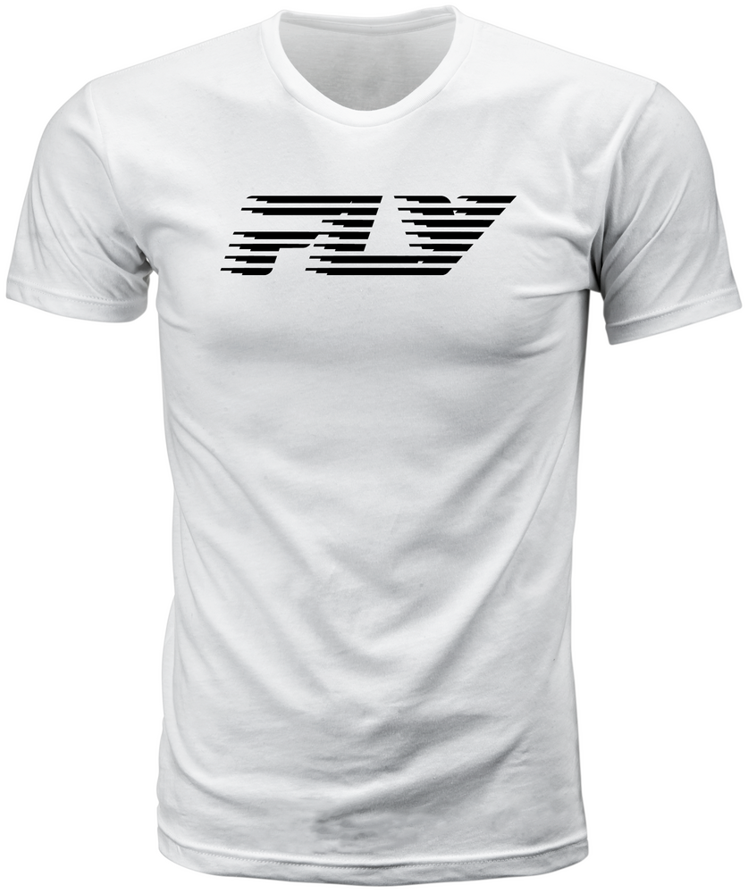 FLY RACING FLY FAST TEE WHITE 2X