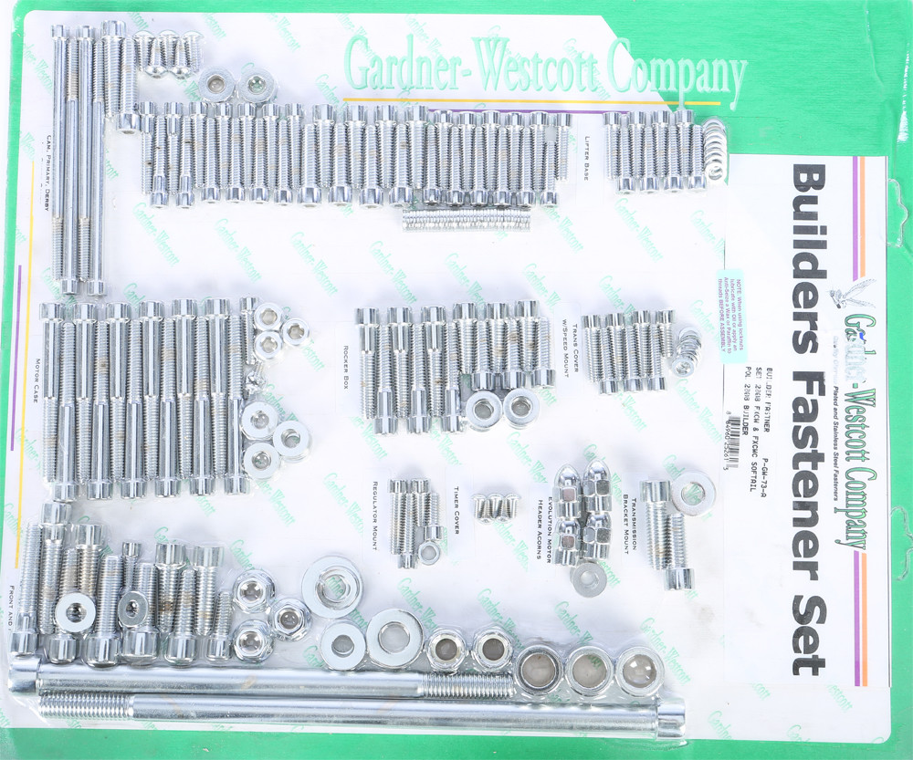 Gardnerwestcott Big Twin Builder Set 08-12 Fxcw And Fxcwc Models