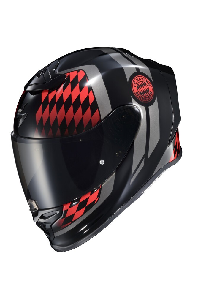 SCORPION EXO EXO-R1 AIR FULL FACE HELMET FC BAYERN MUNCHEN MD
