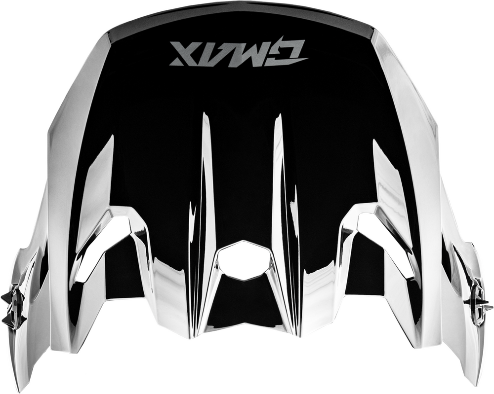 Gmax MX-96 Solid Visors (2026) — Black