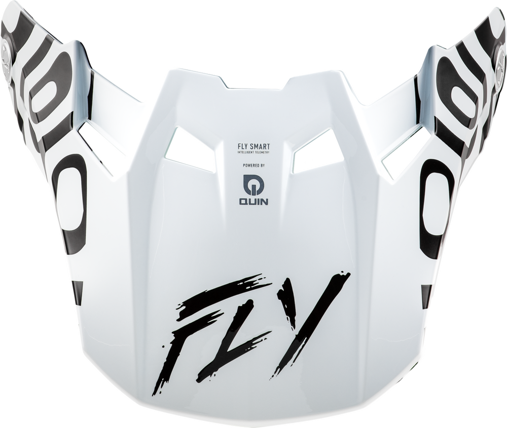 Fly Racing 2025 Formula S Visor — White/Black