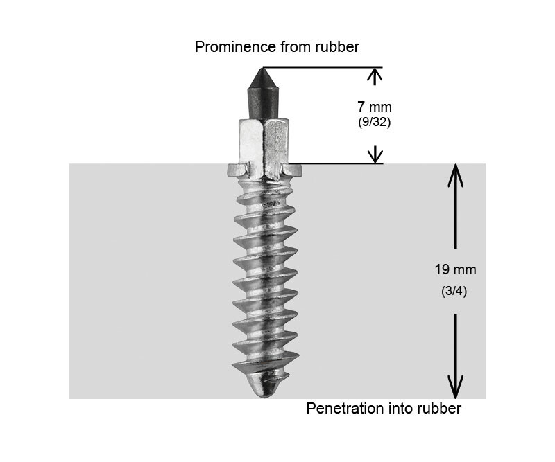IGRIP 1 1/8"-28MM SHOULDER STUDS QTY 150