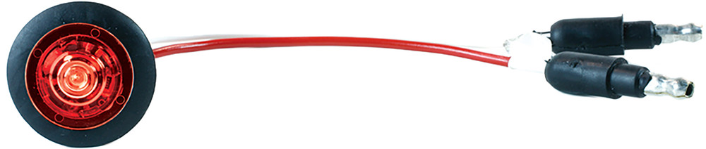 GROTE MICRONOVA ROUND LED RED W/GROMMET