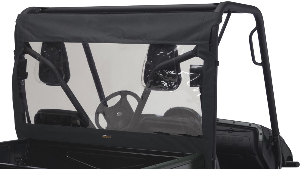 CLASSIC ACC. UTV REAR WINDOW POL BLACK