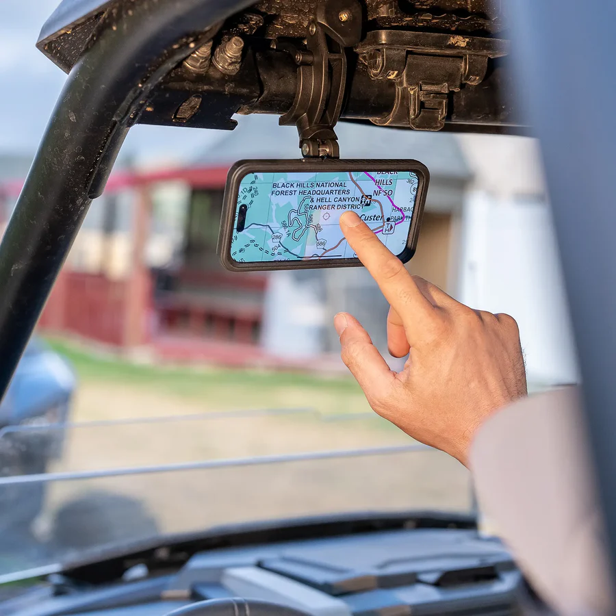 SP CONNECT ROLL CAGE MOUNT 3D BLACK