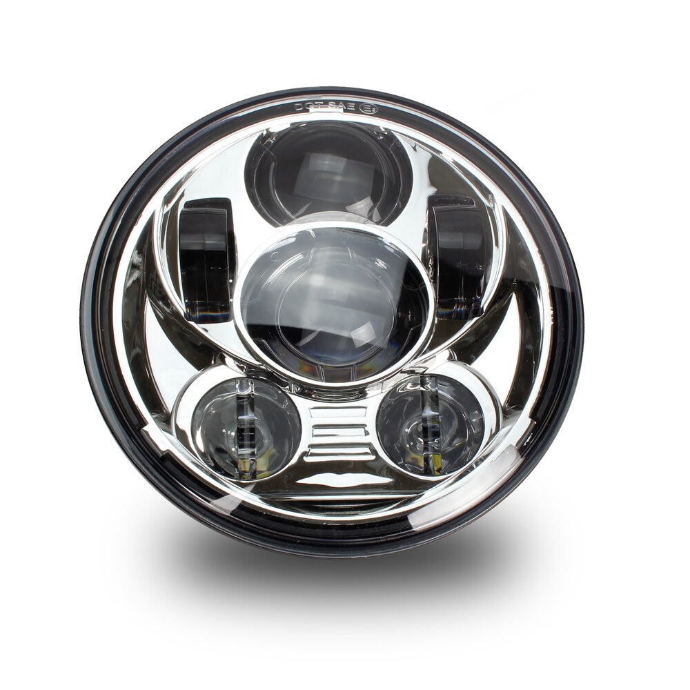 CYRON HEADLIGHT 5.75" CHROME 6 PROJECTOR