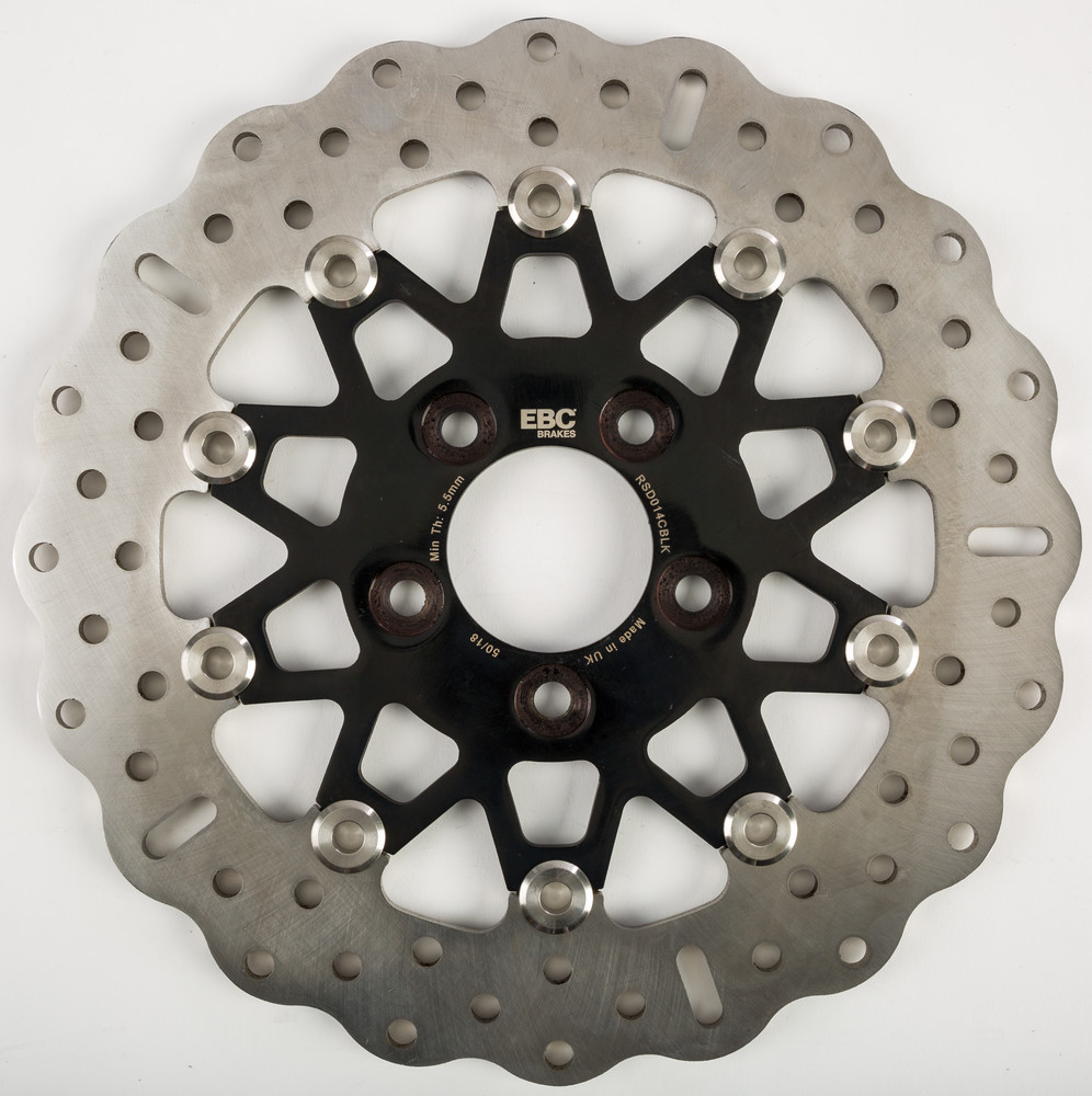 V-TWIN BRAKE ROTOR 11.5" FLOATING 10SPOKE  REAR