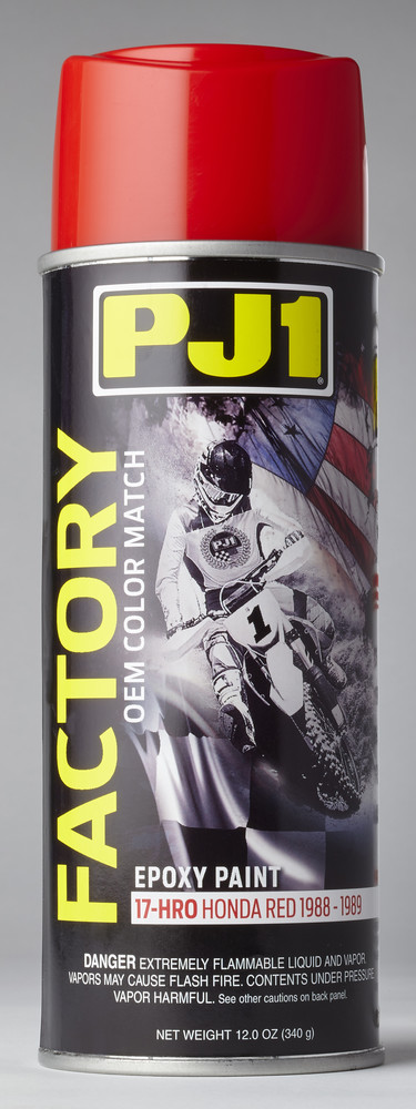 PJ1 EPOXY PAINT HONDA RED FACTORY OEM COLOR MATCH