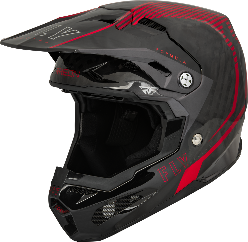 FLY RACING FORMULA CARBON TRACER HELMET RED/BLACK SM