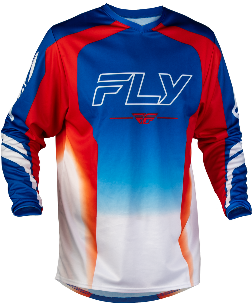 Fly Racing F-16 Raze Jersey (2027) — Red/White/Blue
