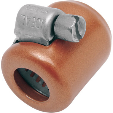 NAMZ CUSTOM CYCLE COPPER 3/8" ID HOSE CLAMPS 6-PK