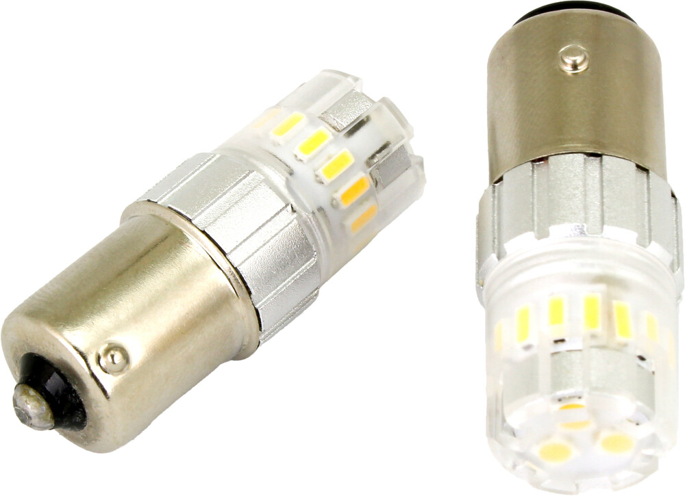CYRON LED BULB 1156 AMBER PAIR 6W/BULB SMD OMNI DIRECTIONAL