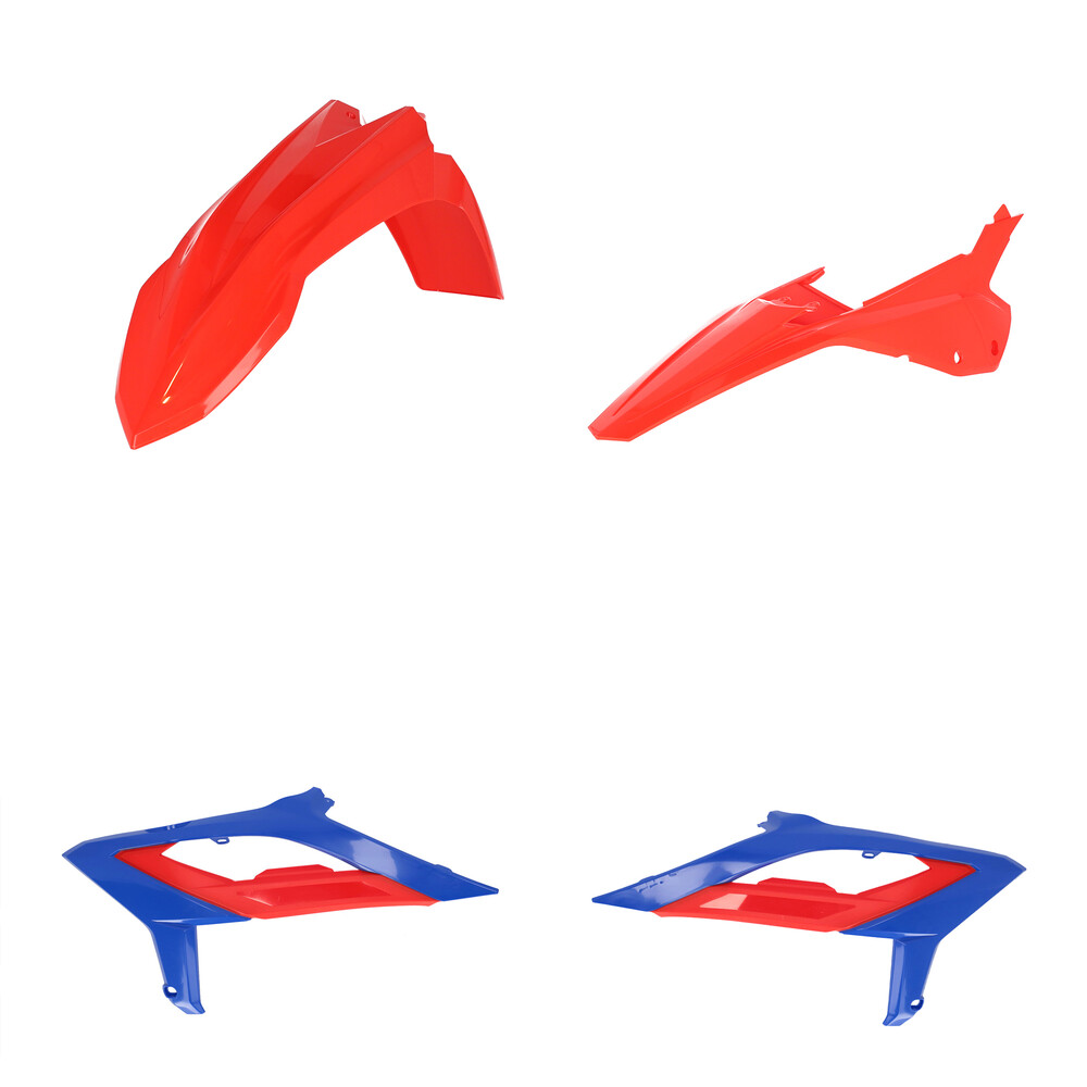 ACERBIS PLASTIC KIT RED/BLUE BETA