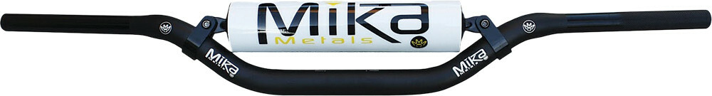 MIKA METALS HANDLEBAR PRO SERIES OS 1-1/8" MC BEND WHITE