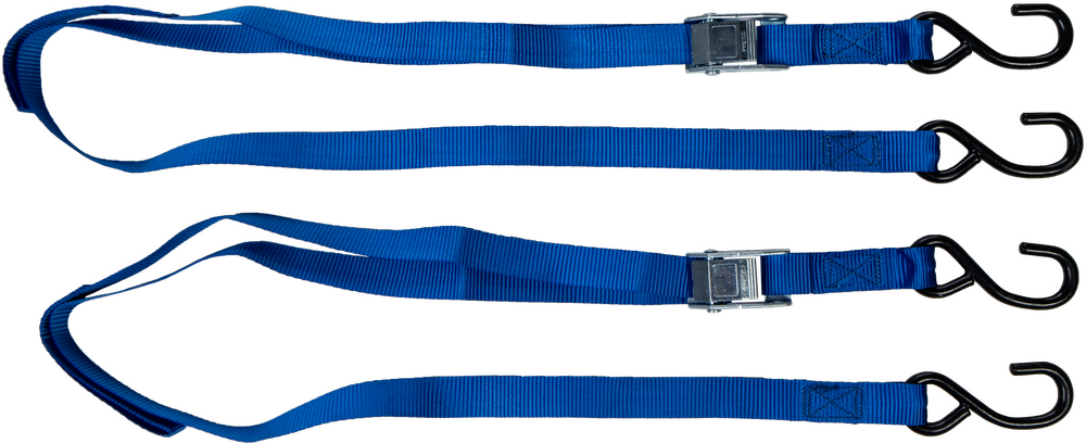 Fire Power 1" X 6' Tie-Down Blue 2/PK