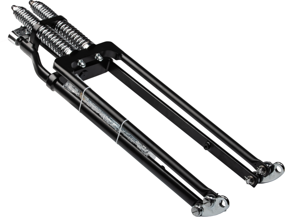 SPRINGER FORK TAPERED LEG +2 BLACK