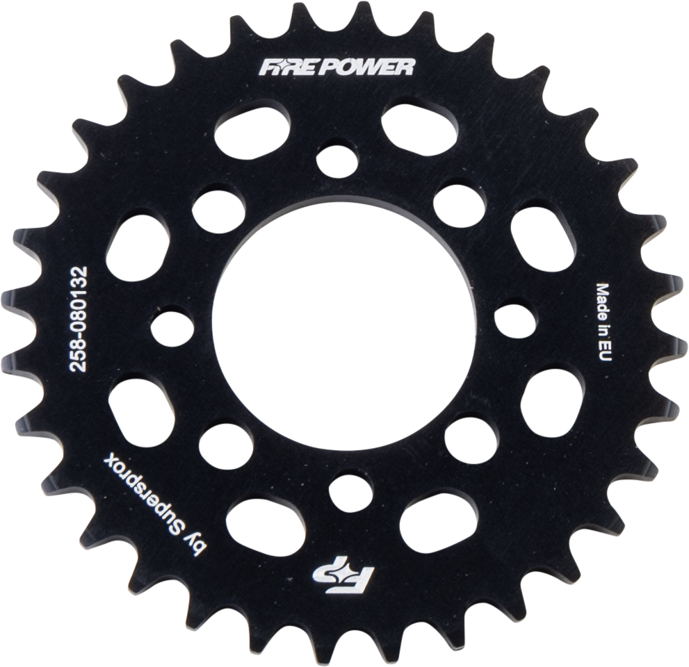 FIRE POWER REAR SPROCKET ALUMINUM 32T BLK