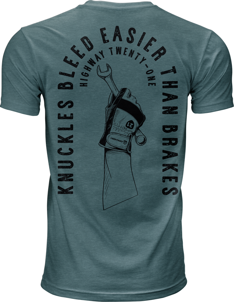 KNUCKLES TEE INDIGO MD