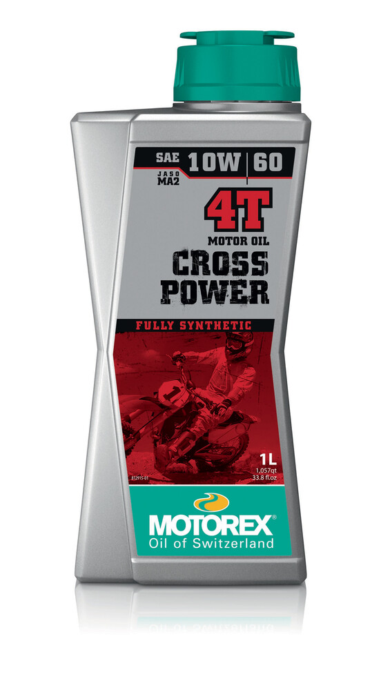 MOTOREX CROSS POWER 4T 10W60 1LT 10/CASE