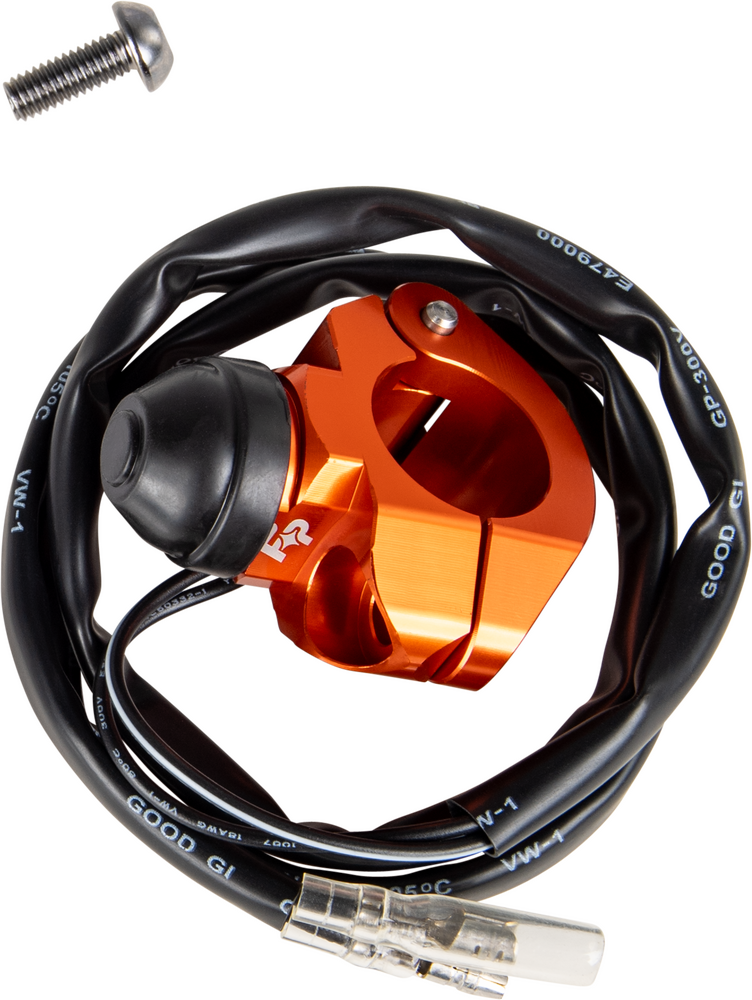 FIRE POWER KILL SWITCH SINGLE BOLT CLAMP ORANGE