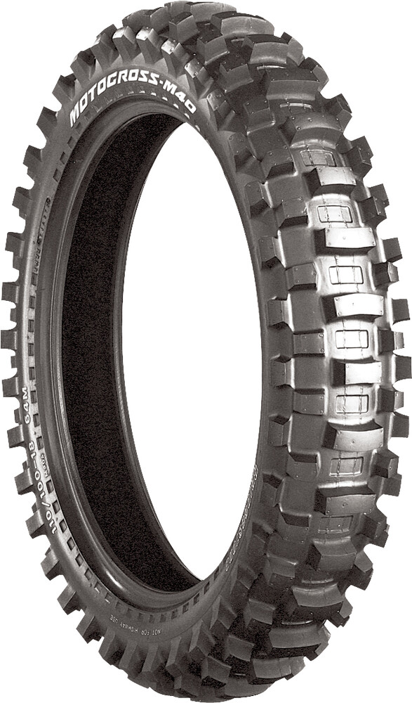 TIRE MOTOCROSS M40 FRONT/REAR 2.50-10 33J BIAS TT