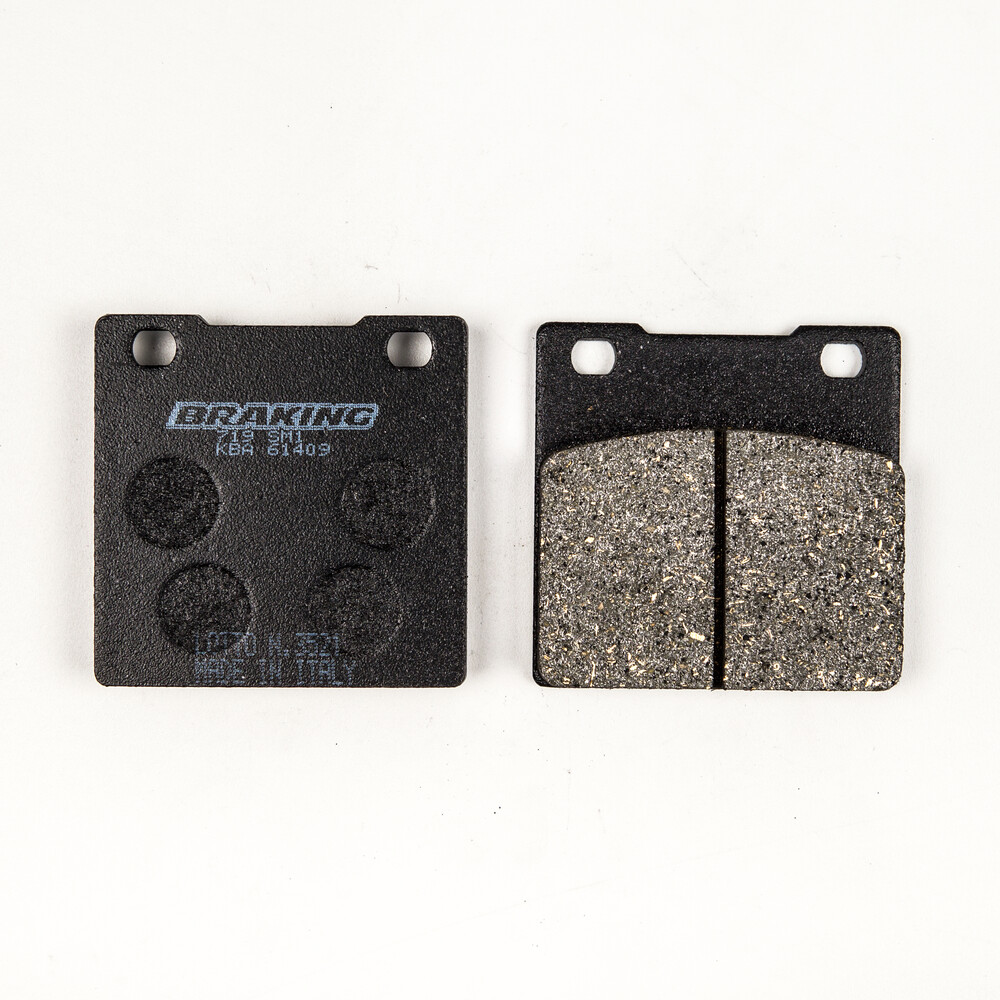 BRAKING BRAKE PAD SET SEMI-METALLIC