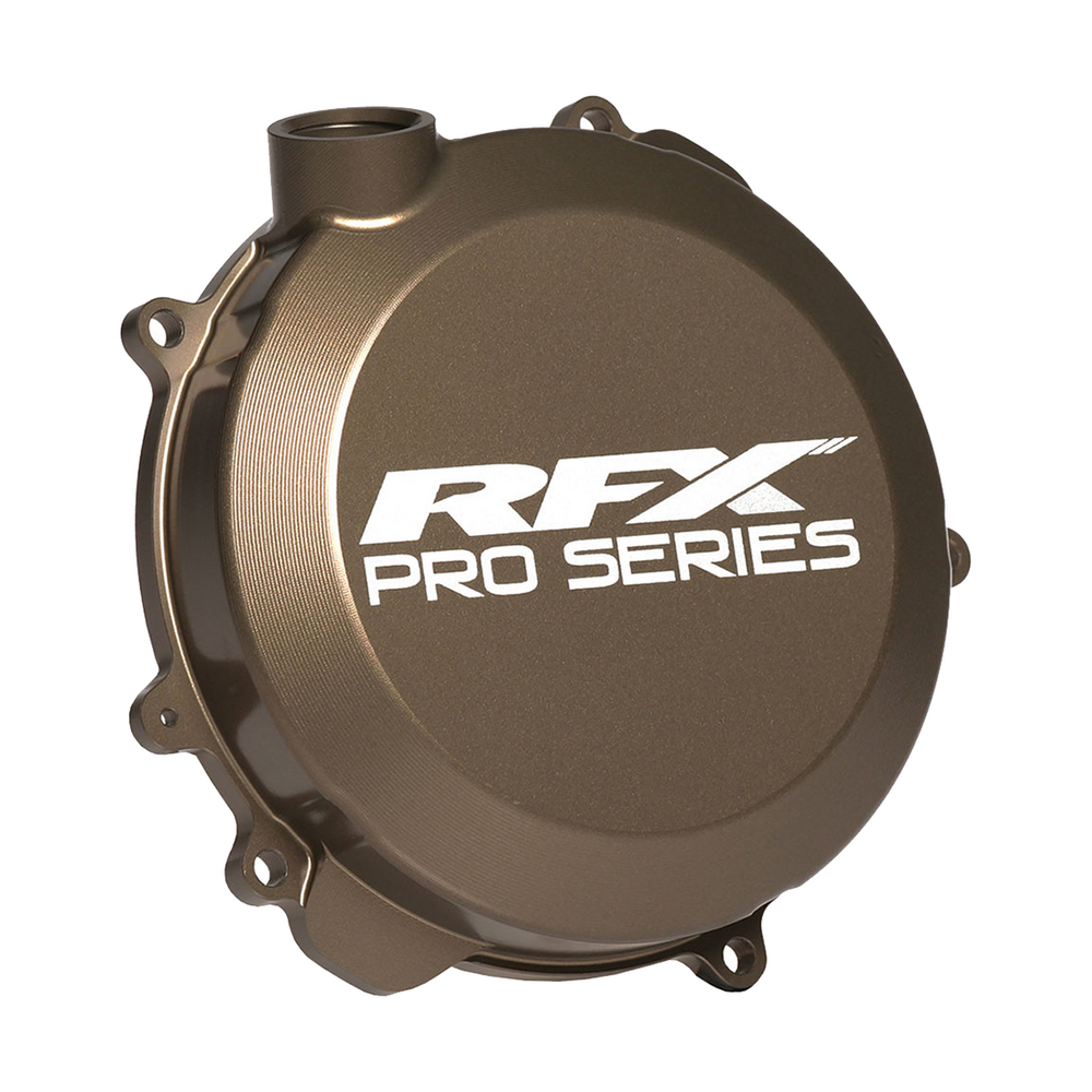Rfx Clutch Cover Hard Ano Black Ktm/Husq/Gas