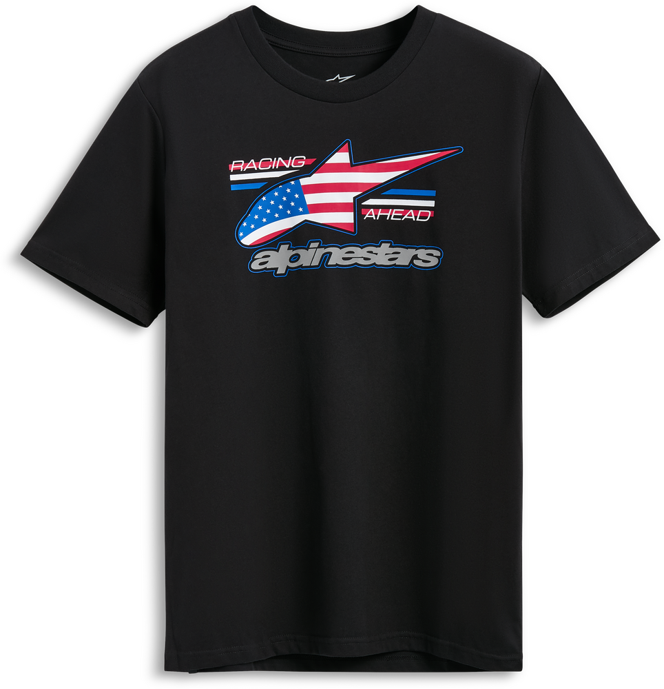 NATIONALS SS CSF TEE BLACK/USA SM