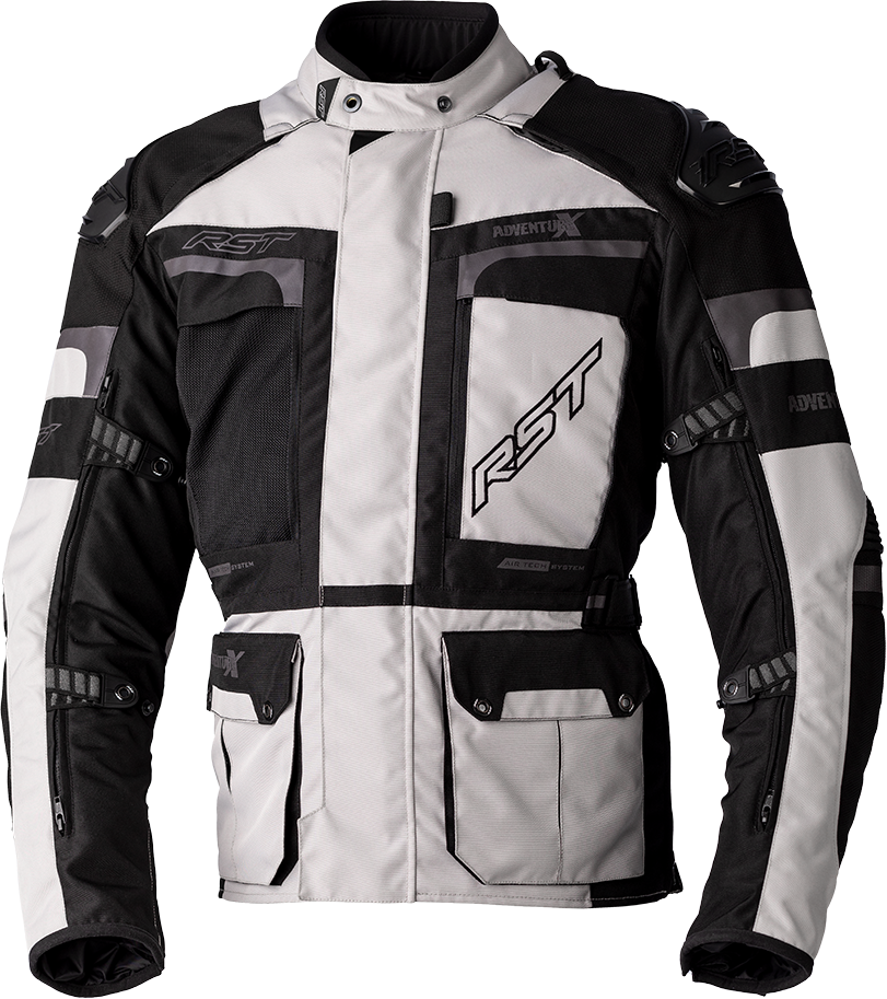 Rst Pro Series Adventure-X CE Jacket — Silver/Black