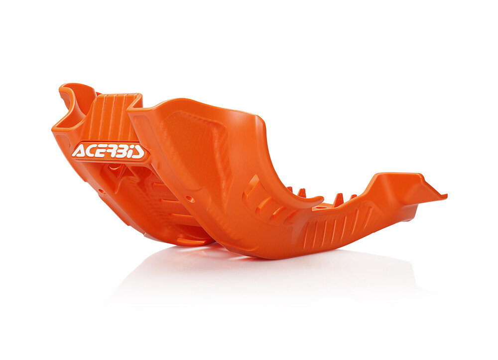 ACERBIS SKID PLATE ORANGE/WHITE