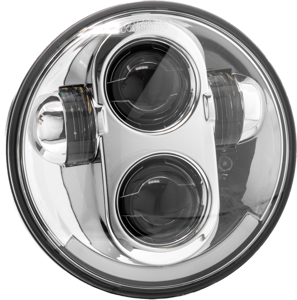 Letric Lighting Co 5.75" Led Headlight Chrome