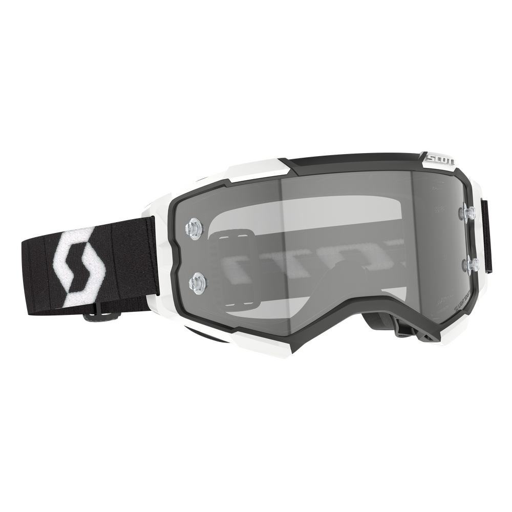Scott Fury LS Goggles — Black/White