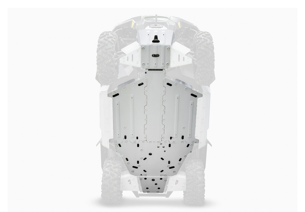 Rival Powersports Usa Alloy Central Skid Plate Can