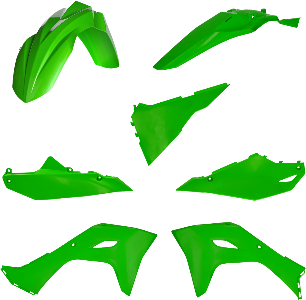 Acerbis Plastic Kit Kaw Original `24 Green