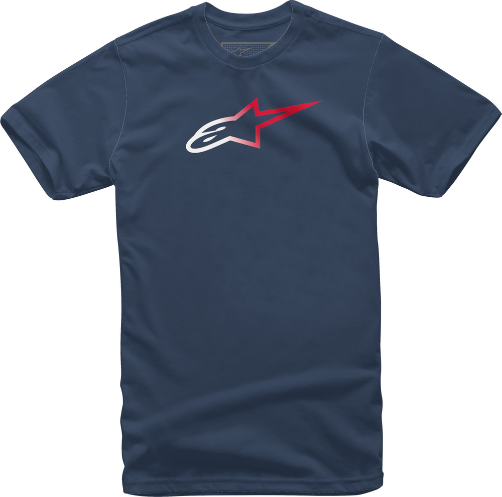 AGELESS FADE TEE NAVY 2X