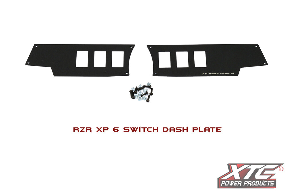XTC POWER PRODUCTS 6 SWITCH MOUNTING PLATE POL
