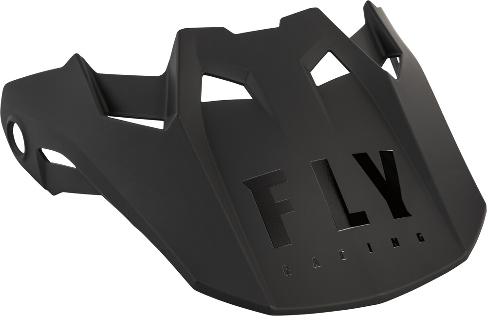FORMULA CARBON SOLID HELMET VISOR MATTE BLACK CARBON YL-SM