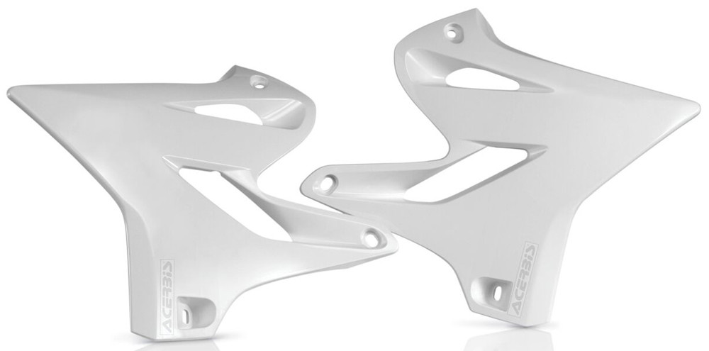 ACERBIS RADIATOR SHROUDS WHITE
