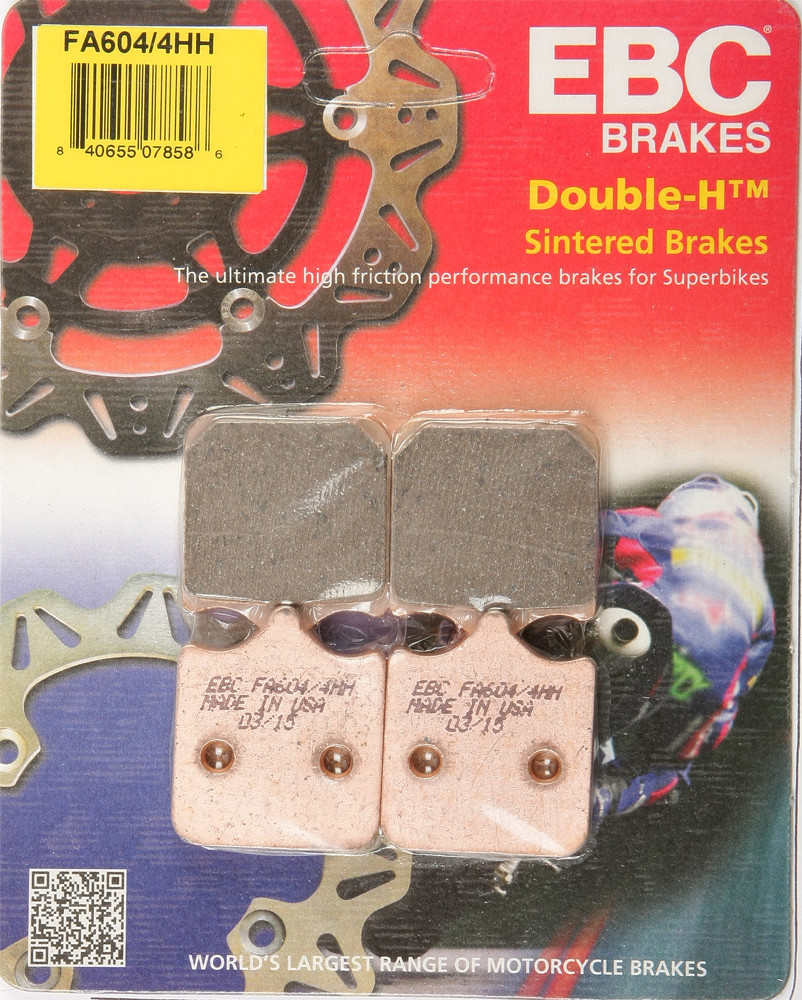 EBC FA604/4HH Double-H Sintered Front Brake Pads