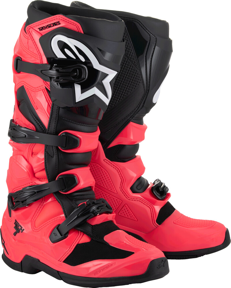 Alpinestars 2025 Tech 7 Boots — Diva Pink/Black