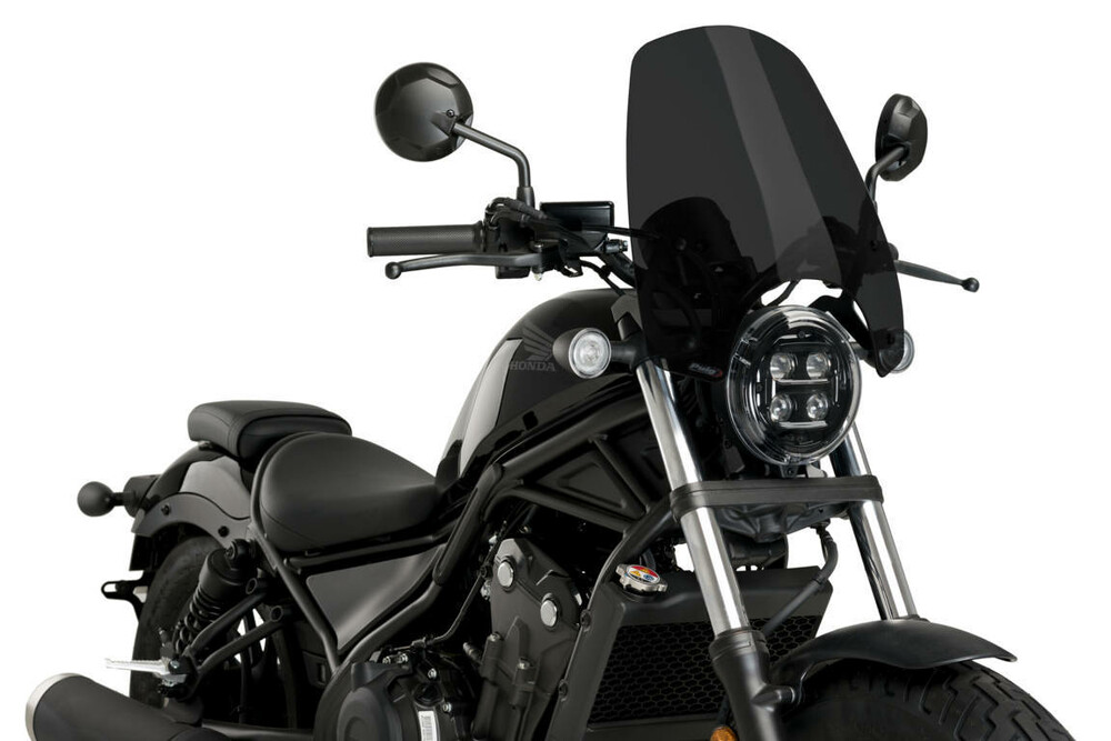 PUIG WINDSCREEN NAKED NEW GEN TOURING DARK SMOKE HON