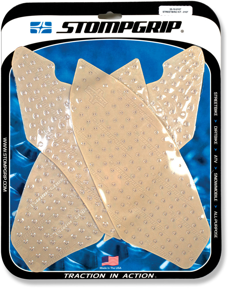 STOMPGRIP TANK PAD KIT VOLCANO CLEAR